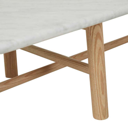 Artie Oval Marble Coffee Table