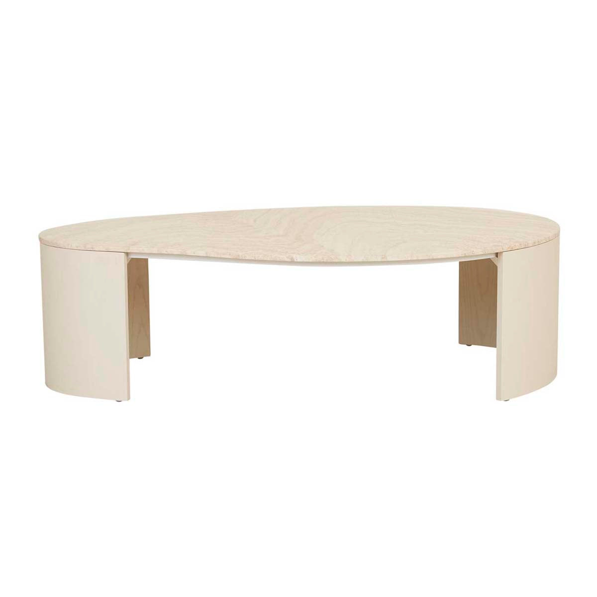 Oberon Curve Marble Coffee Table