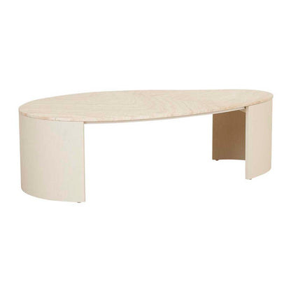 Oberon Curve Marble Coffee Table