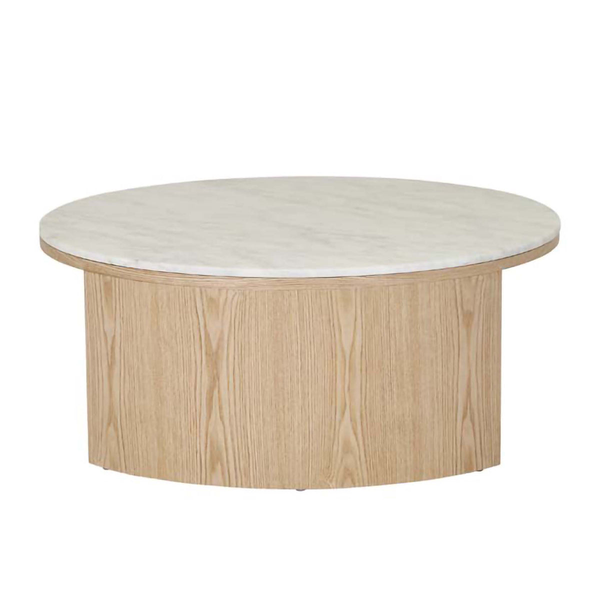 Oberon Crescent Marble Coffee Table