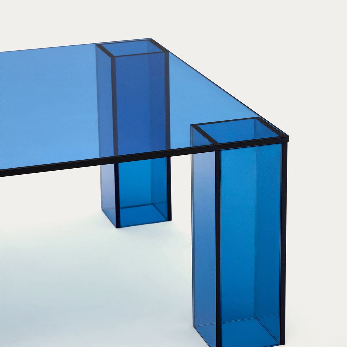 Adularia Glass Rectangular Coffee Table