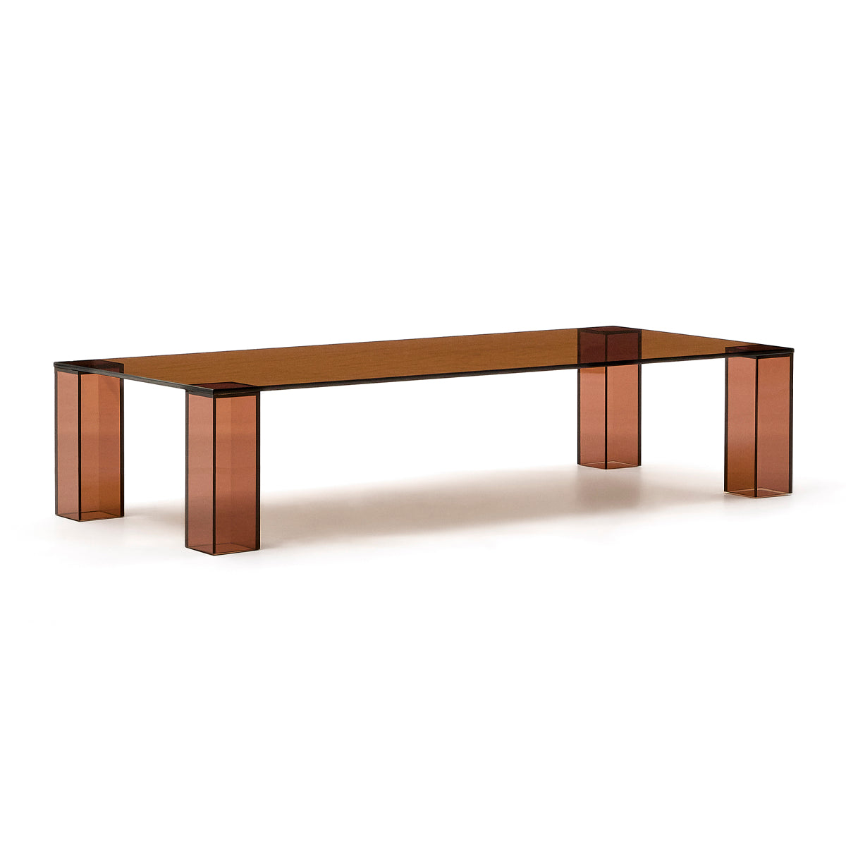 Adularia Glass Rectangular Coffee Table