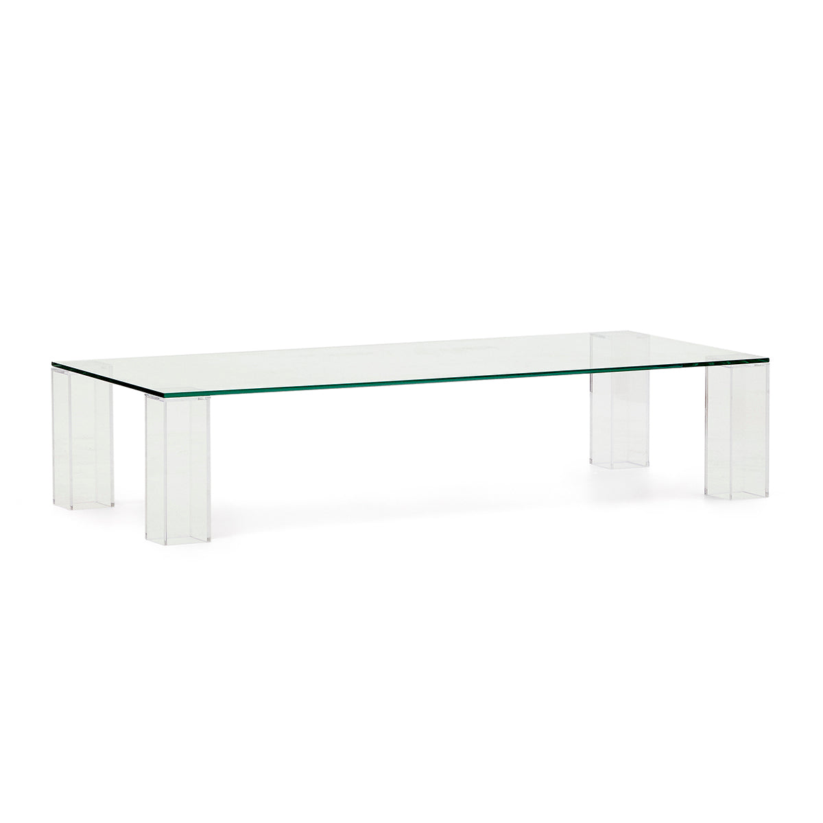 Adularia Glass Rectangular Coffee Table