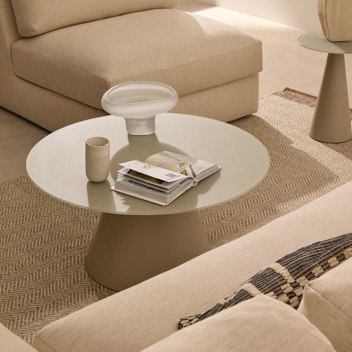 Wilshire Glass Coffee Table