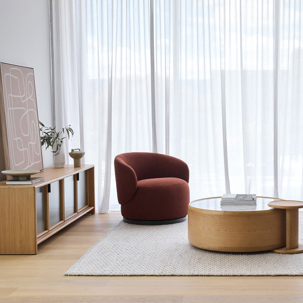 Fletcher Round Coffee Table