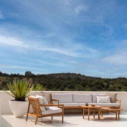 Quatro Outdoor Round Coffee Table