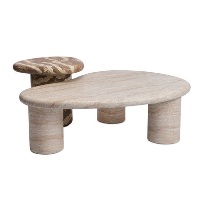 Azzurra Coffee Table (Travertine Finish)