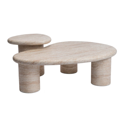 Azzurra Coffee Table (Travertine Finish)