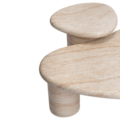 Azzurra Coffee Table (Travertine Finish)