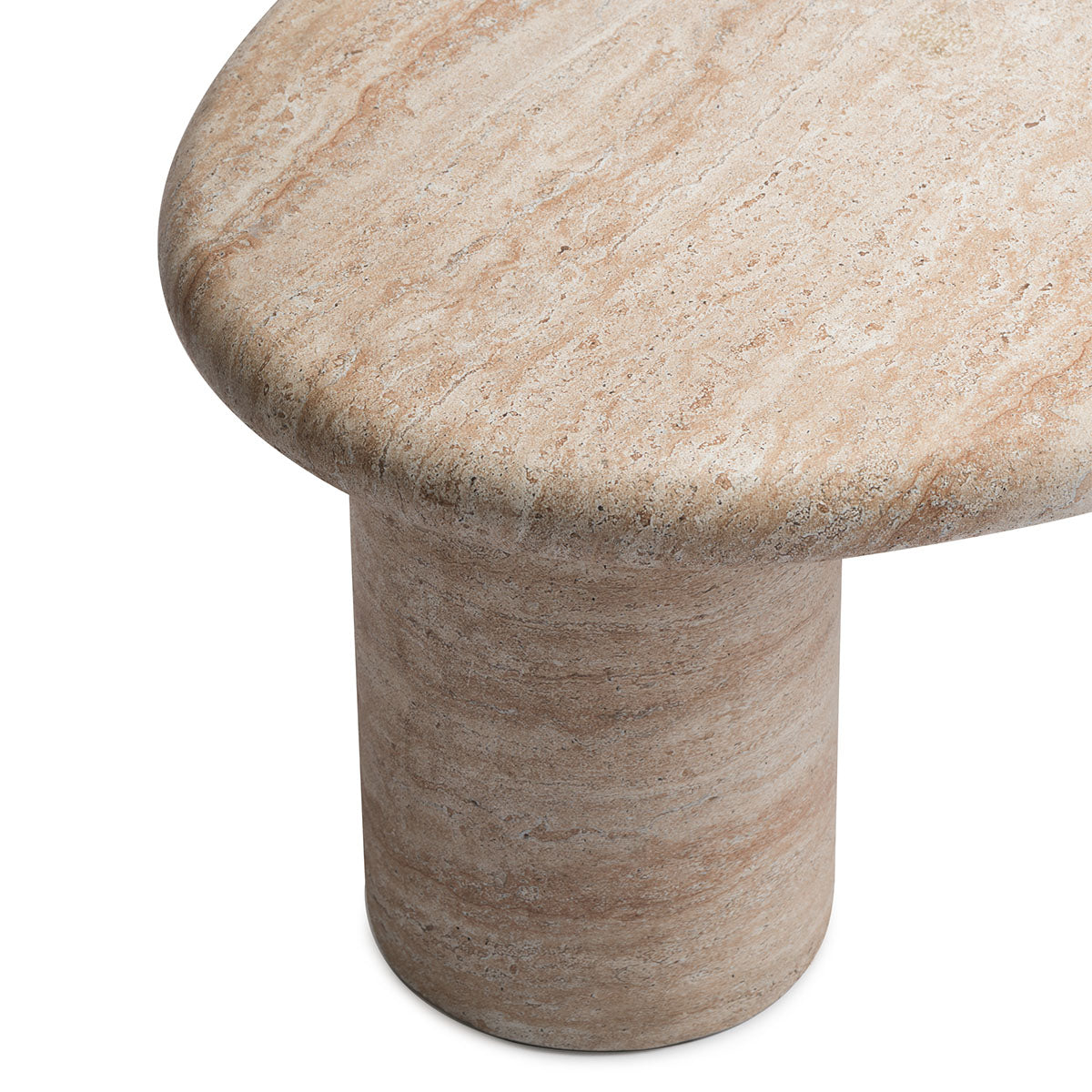 Azzurra Coffee Table (Travertine Finish)