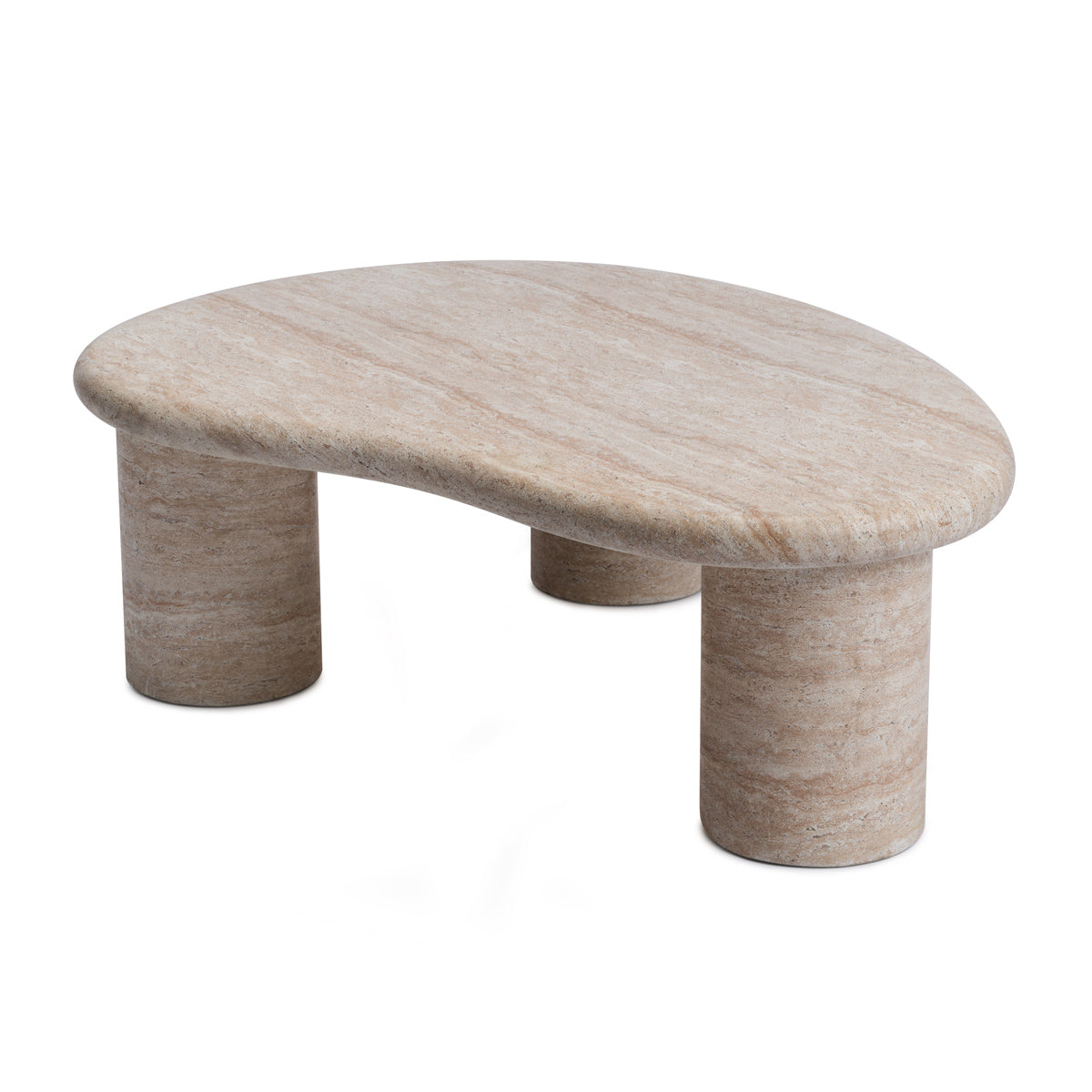 Azzurra Coffee Table (Travertine Finish)
