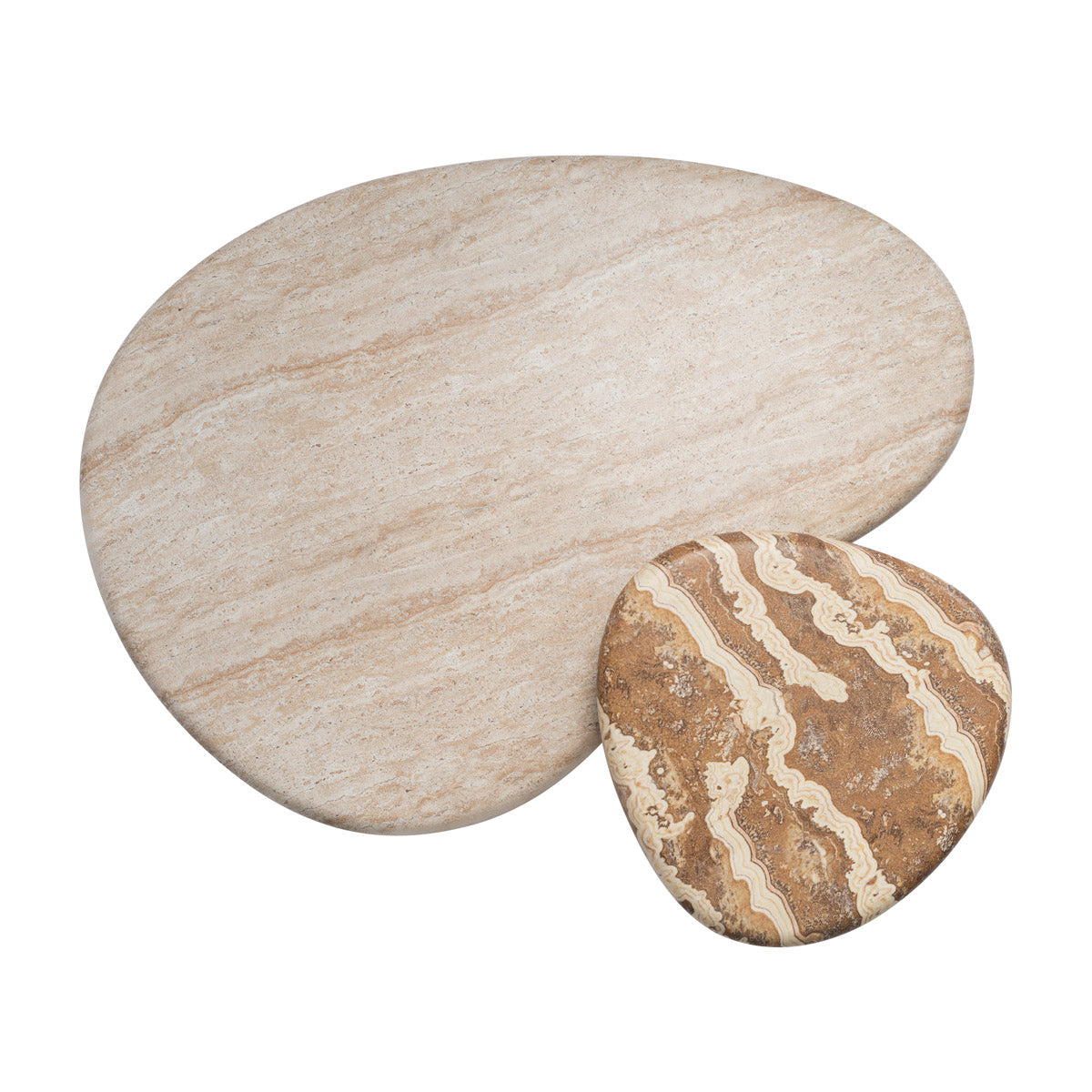 Azzurra Coffee Table (Travertine Finish)