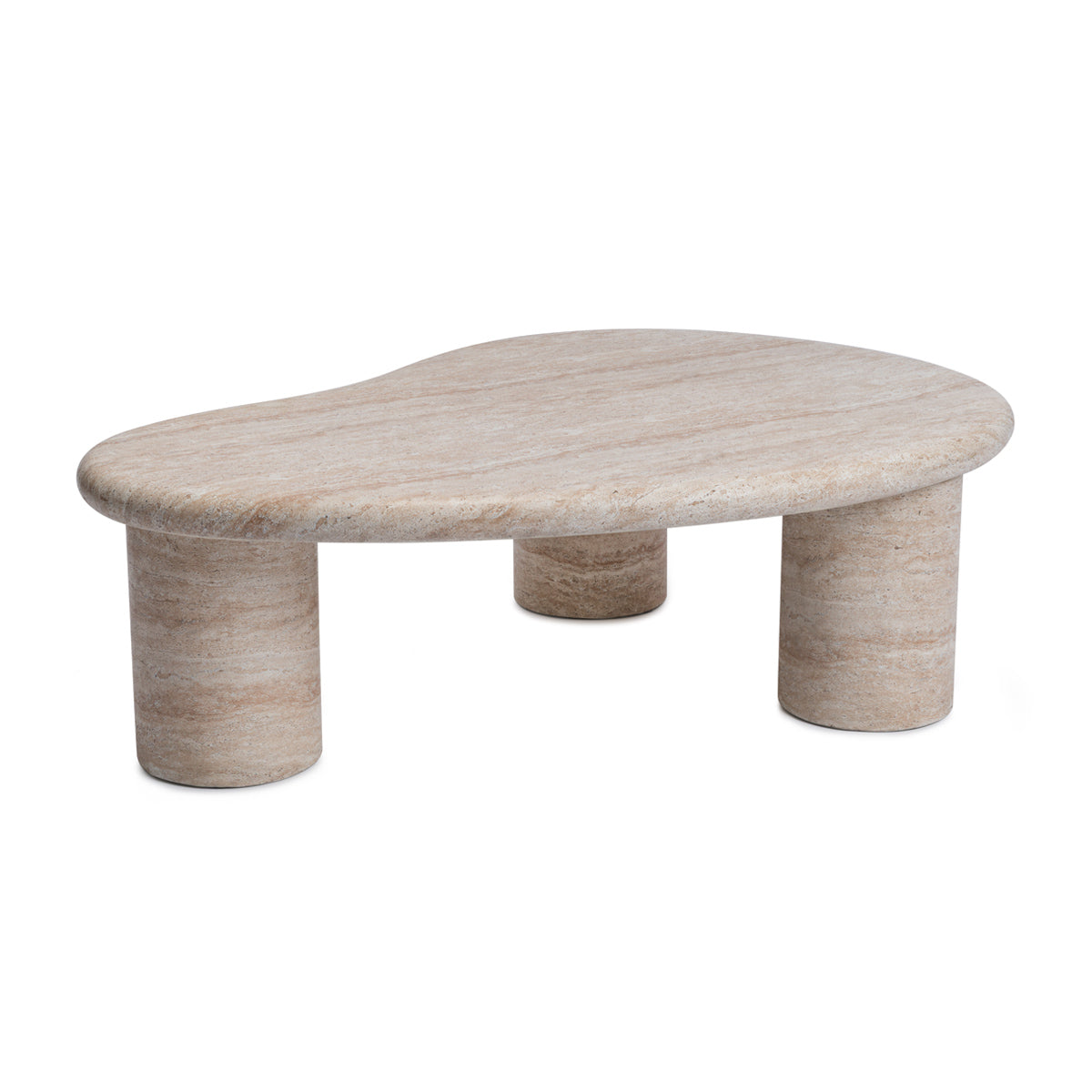 Azzurra Coffee Table (Travertine Finish)