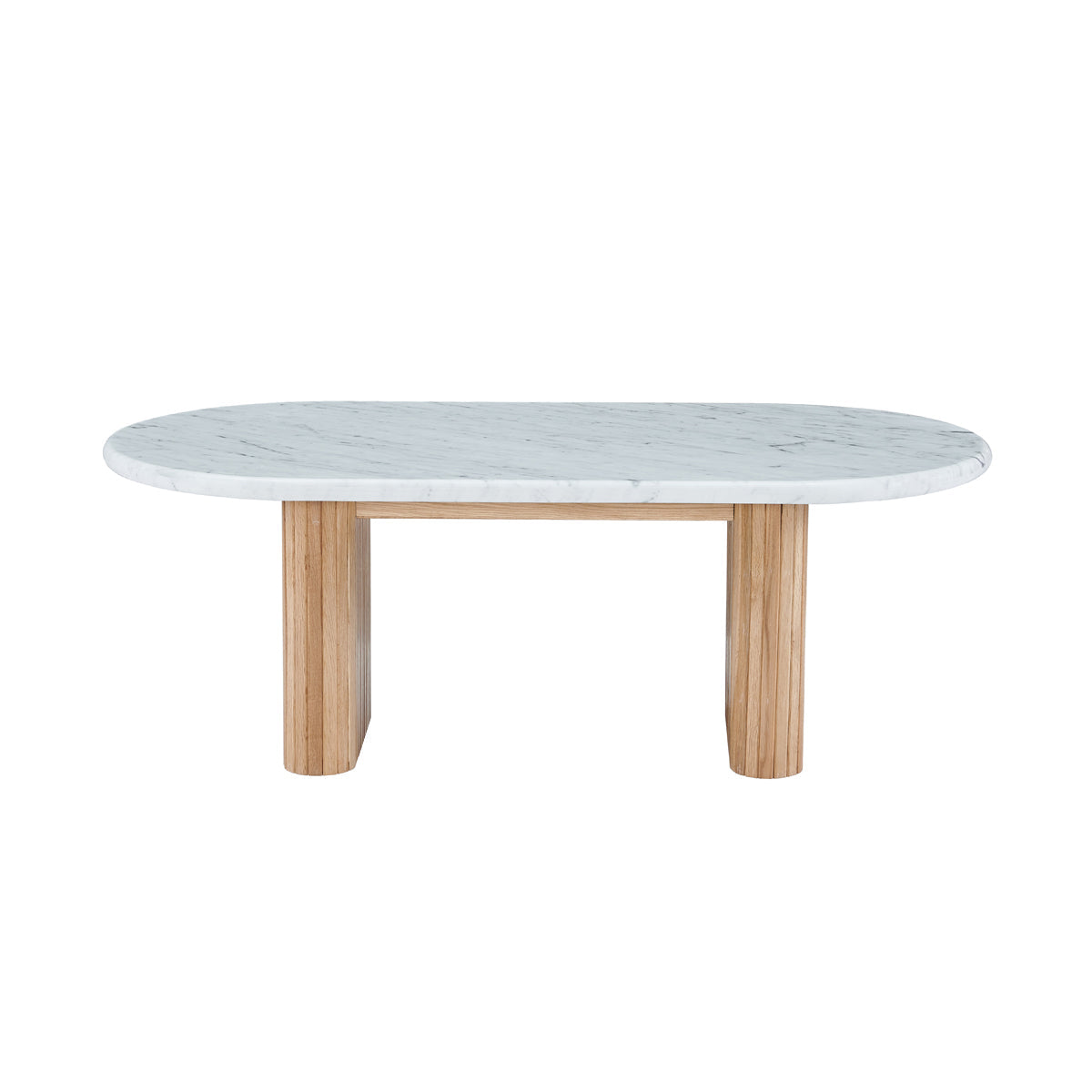 Noir Oval Coffee Table (Marble)