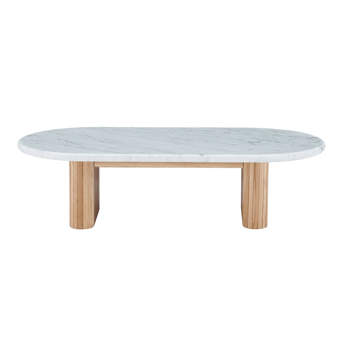 Noir Oval Coffee Table (Marble)