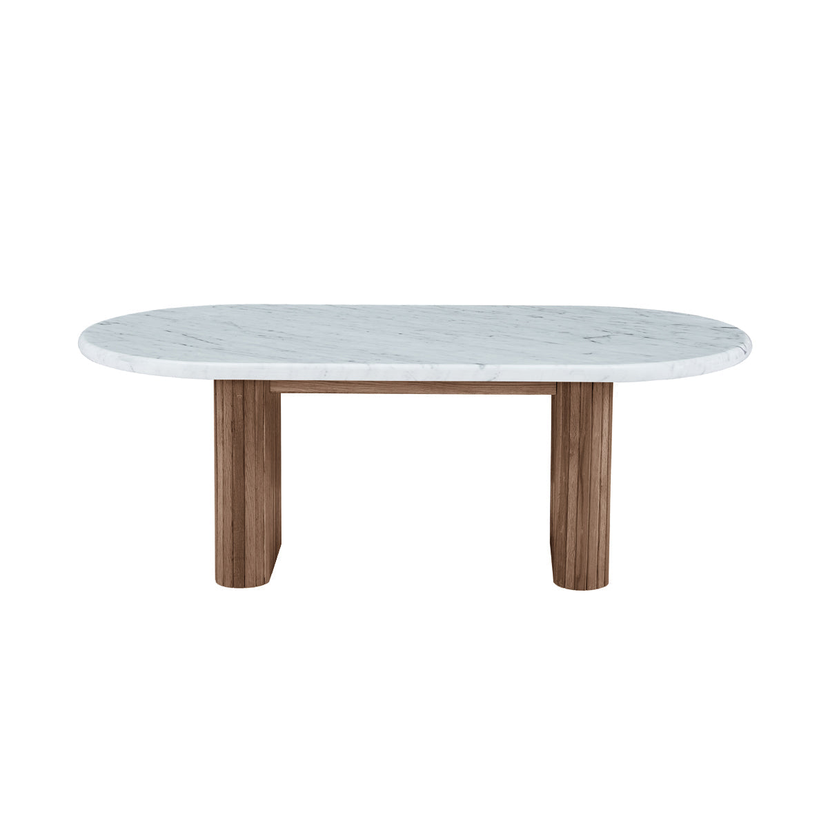 Noir Oval Coffee Table (Marble)