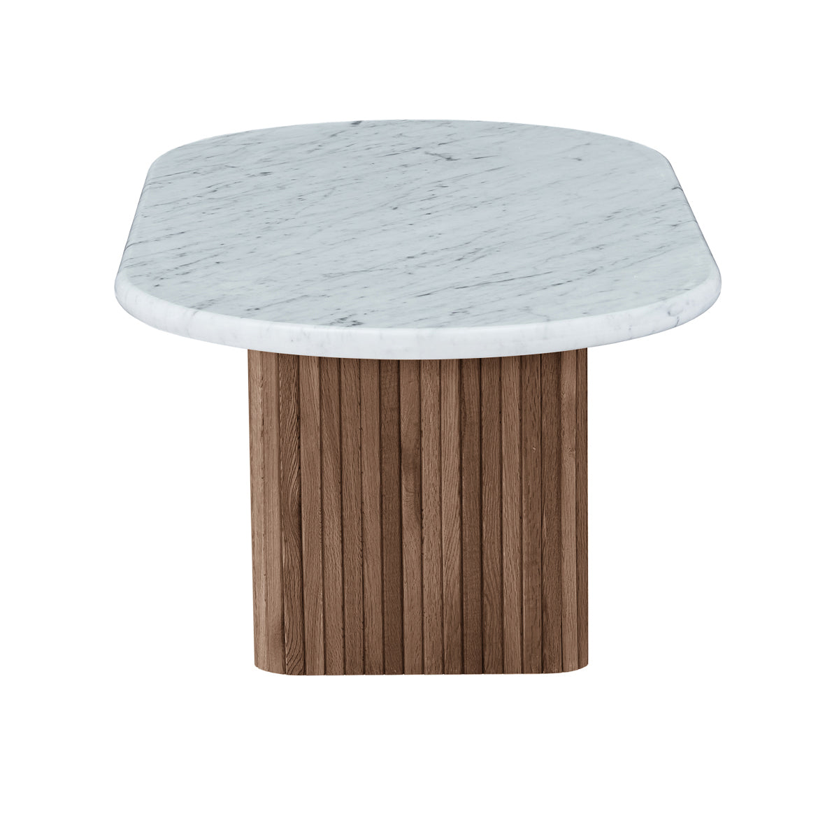 Noir Oval Coffee Table (Marble)