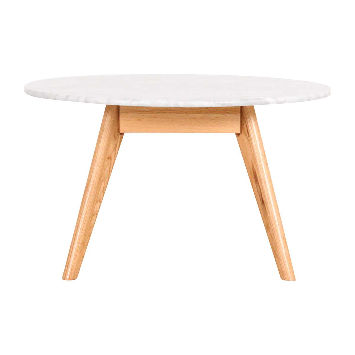 Oia White Marble Coffee Table