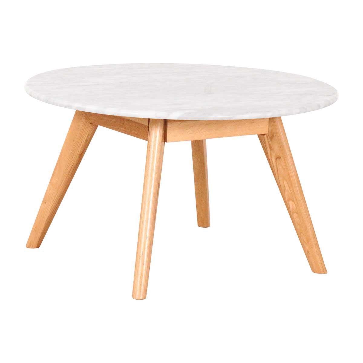 Oia White Marble Coffee Table