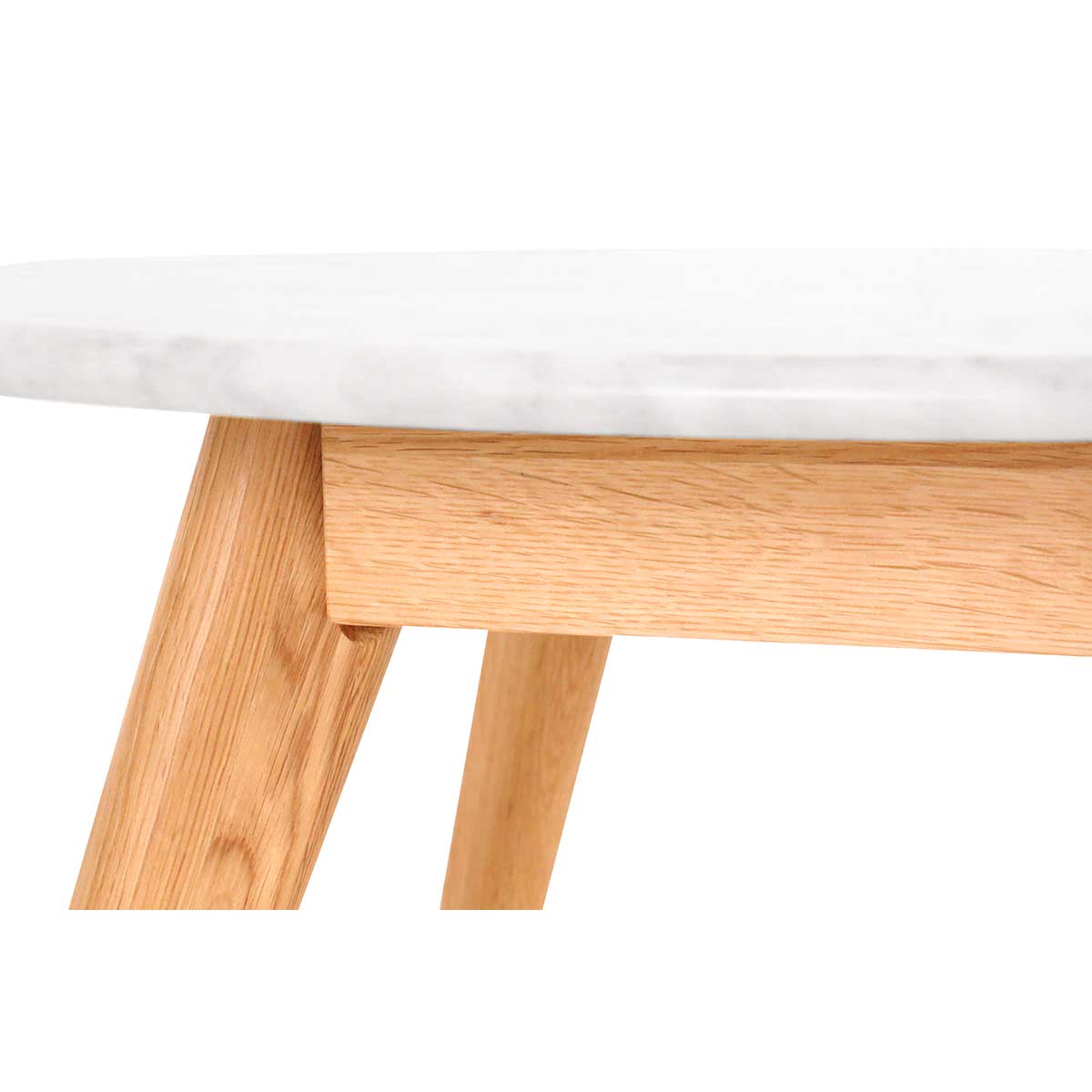 Oia White Marble Coffee Table