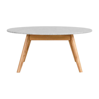 Oia White Marble Coffee Table