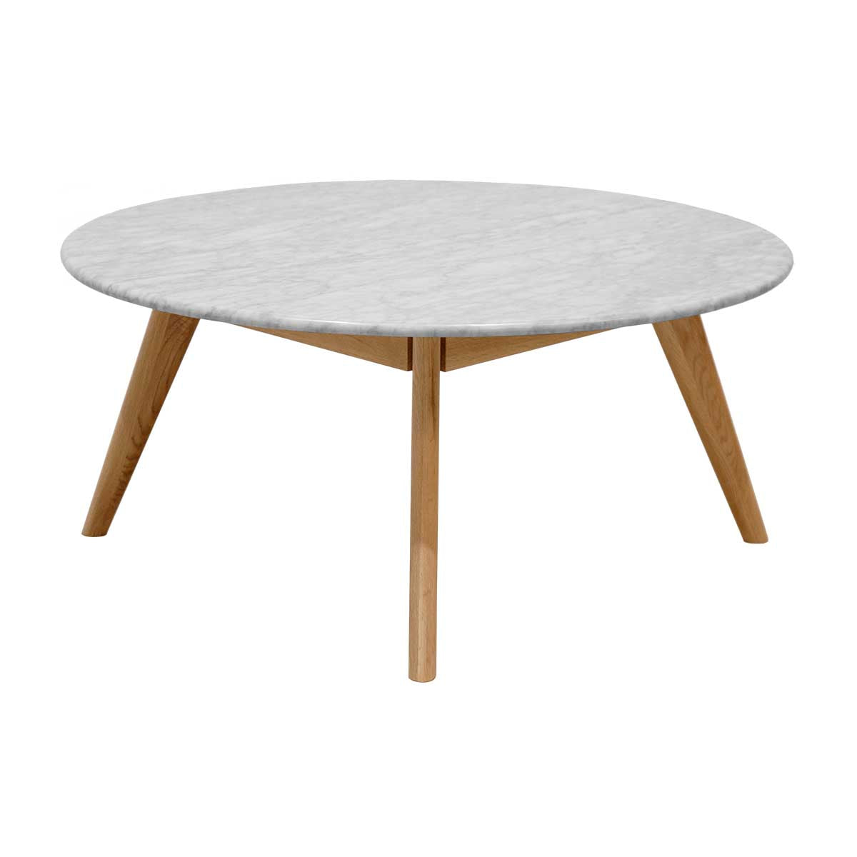 Oia White Marble Coffee Table