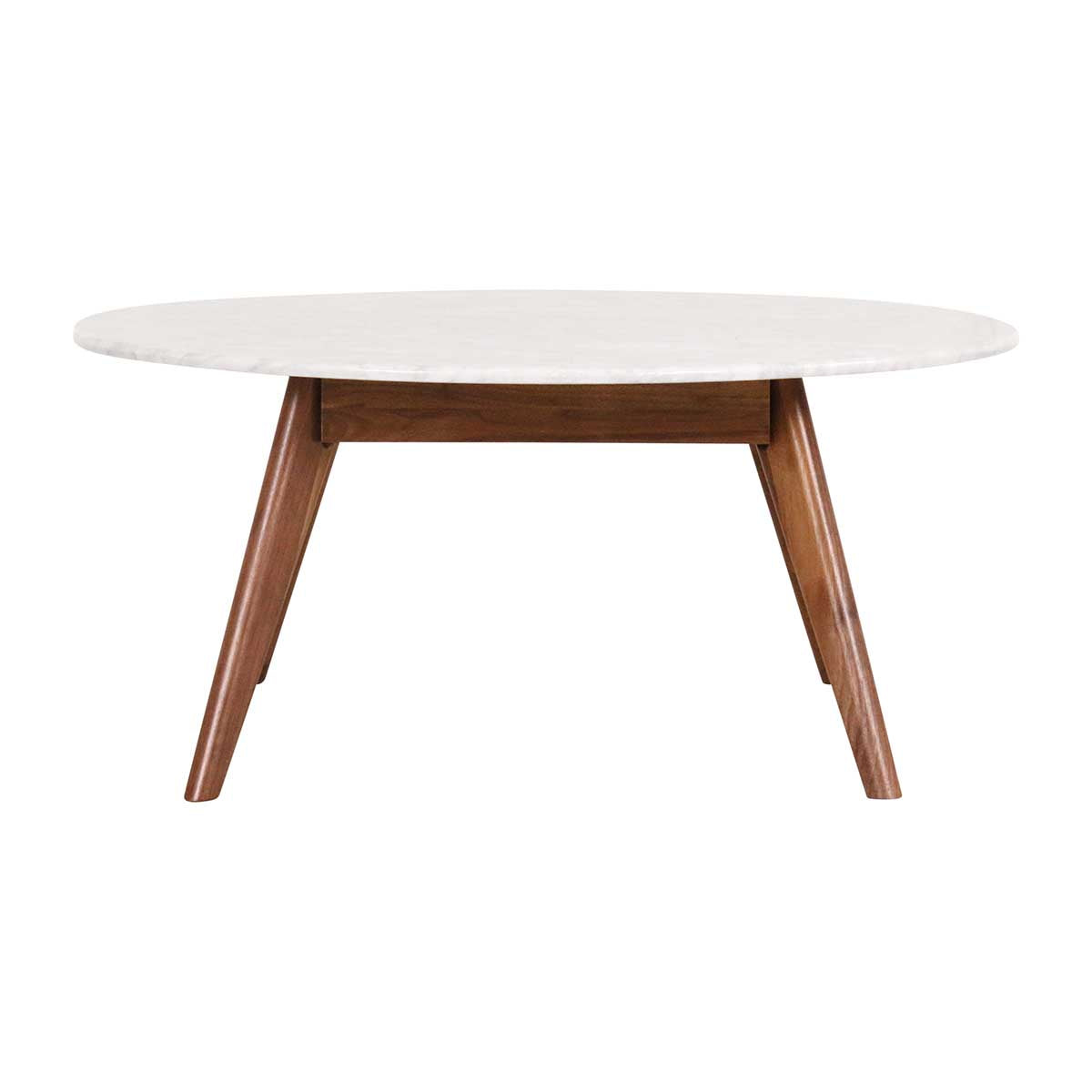 Oia White Marble Coffee Table