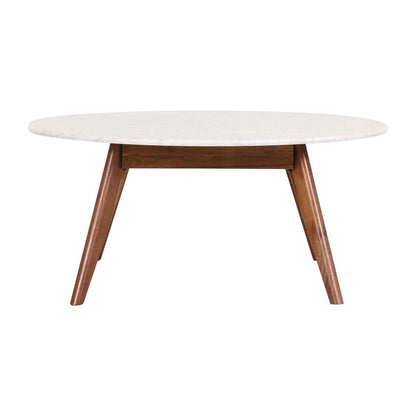 Oia White Marble Coffee Table