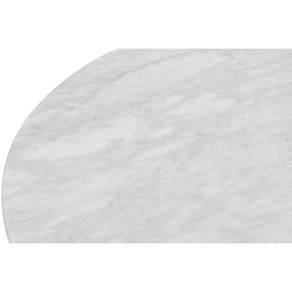 Oia White Marble Coffee Table