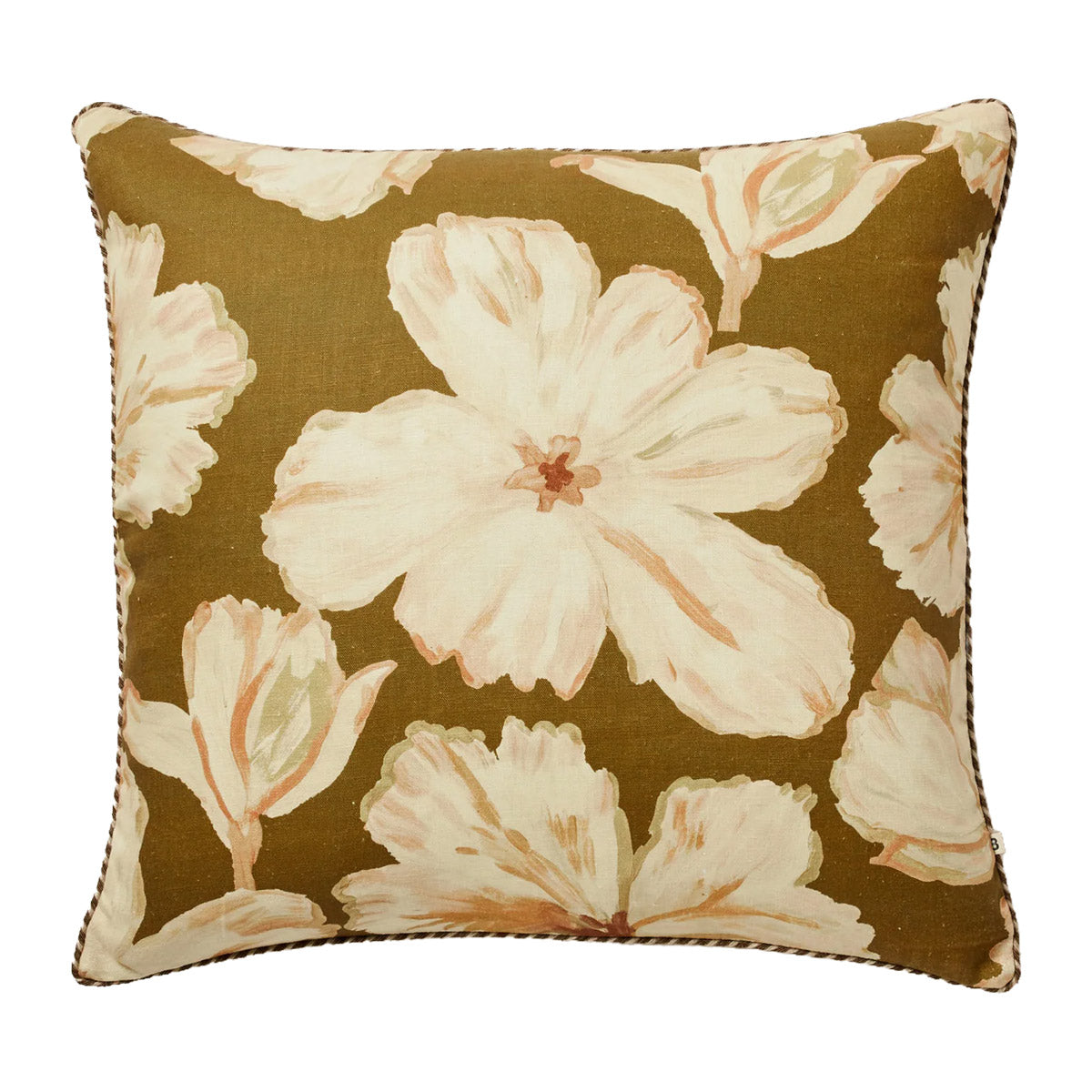 Tulip Mustard Cushion