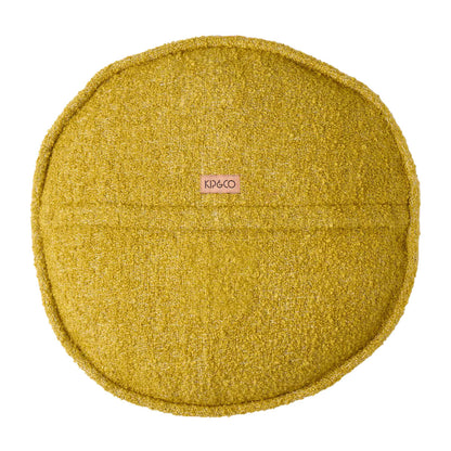 Rose Water Stripe Boucle Pea Cushion