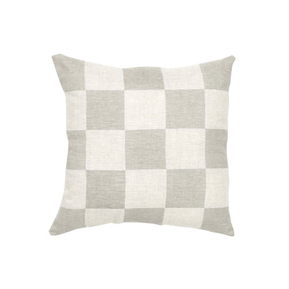 Big Check Square Cushion