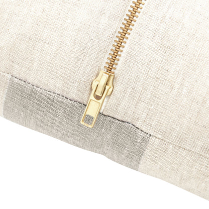 Big Check Square Cushion