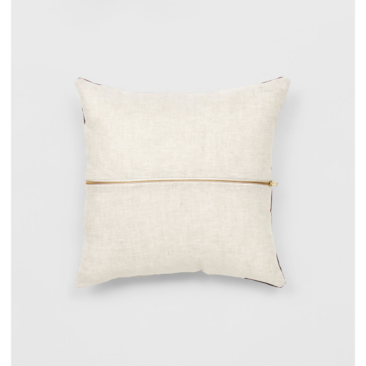 Big Check Square Cushion