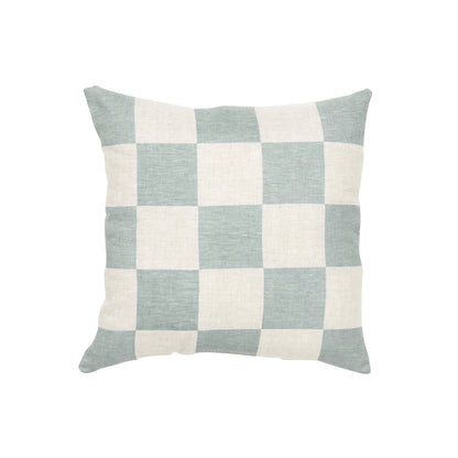 Big Check Square Cushion