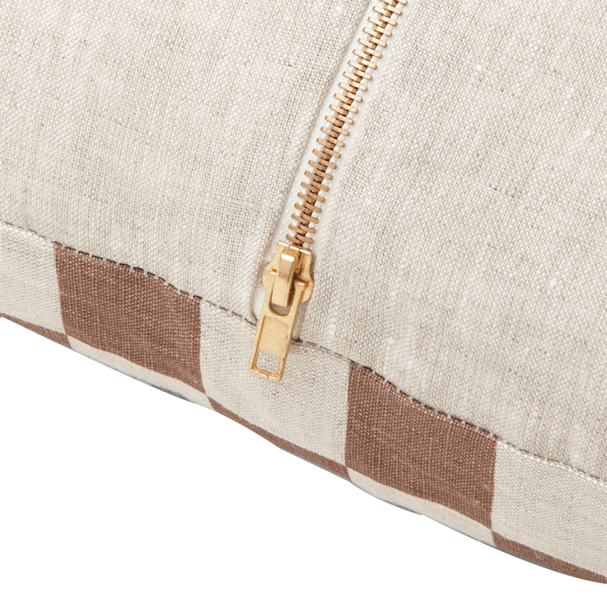 Check Square Cushion