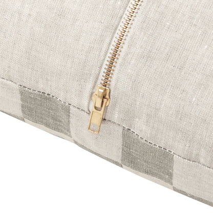 Check Square Cushion