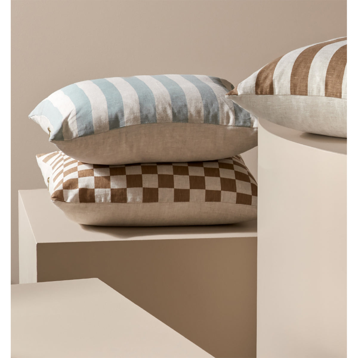 Stripe Square Cushion