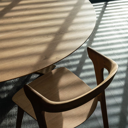 Circle Round Dining Table (Oak, 136cm)