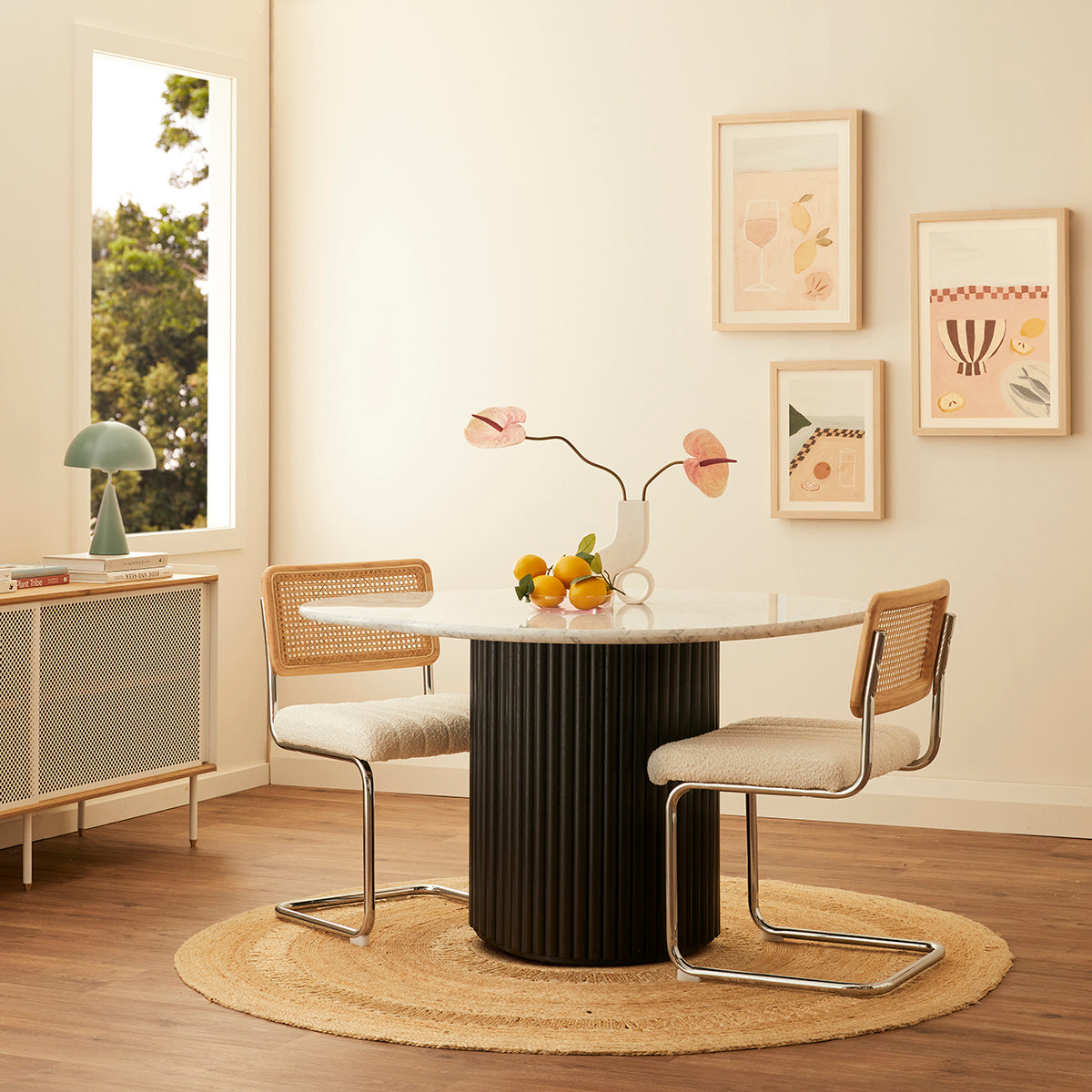 Cosmos Marble Dining Table