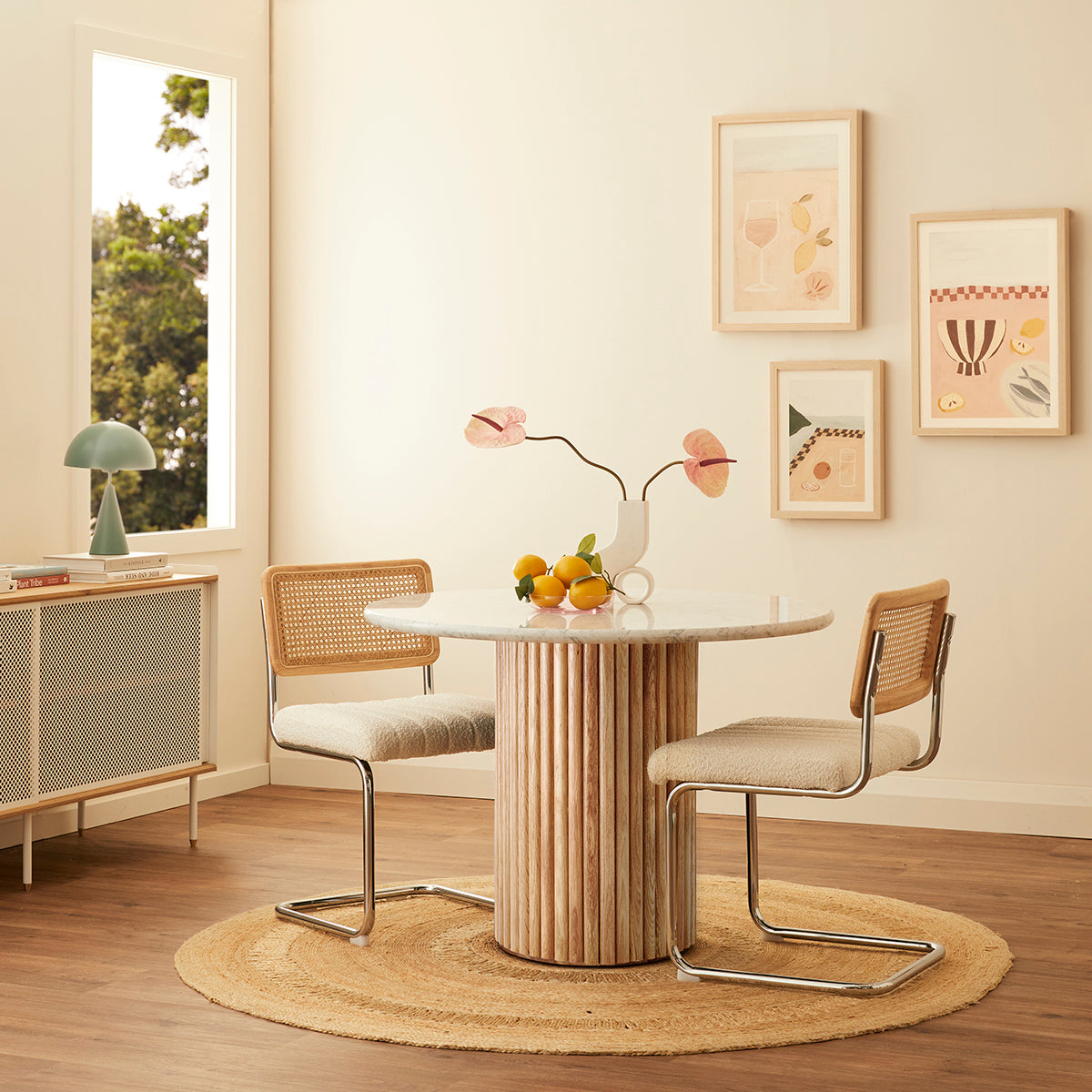 Cosmos Marble Dining Table