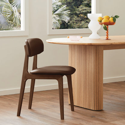 Alaska Leather Dining Chair