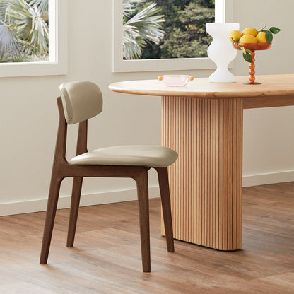 Alaska Leather Dining Chair