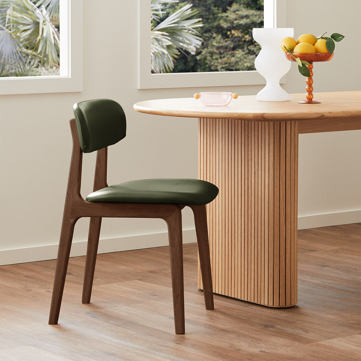 Alaska Leather Dining Chair