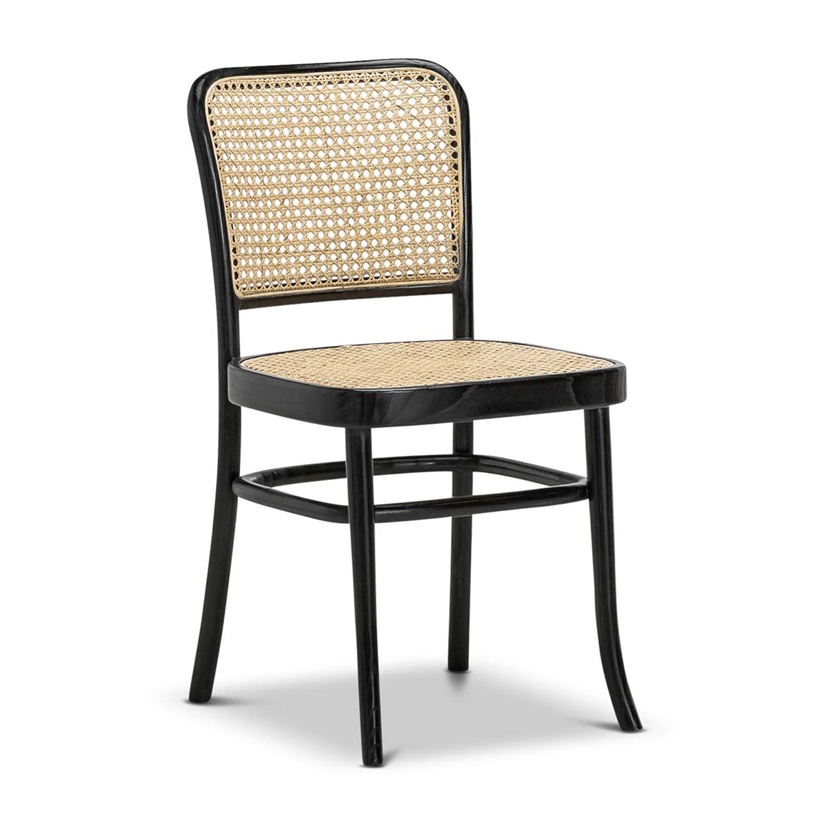 Bentwood Rattan Dining Chair (Set of 2)
