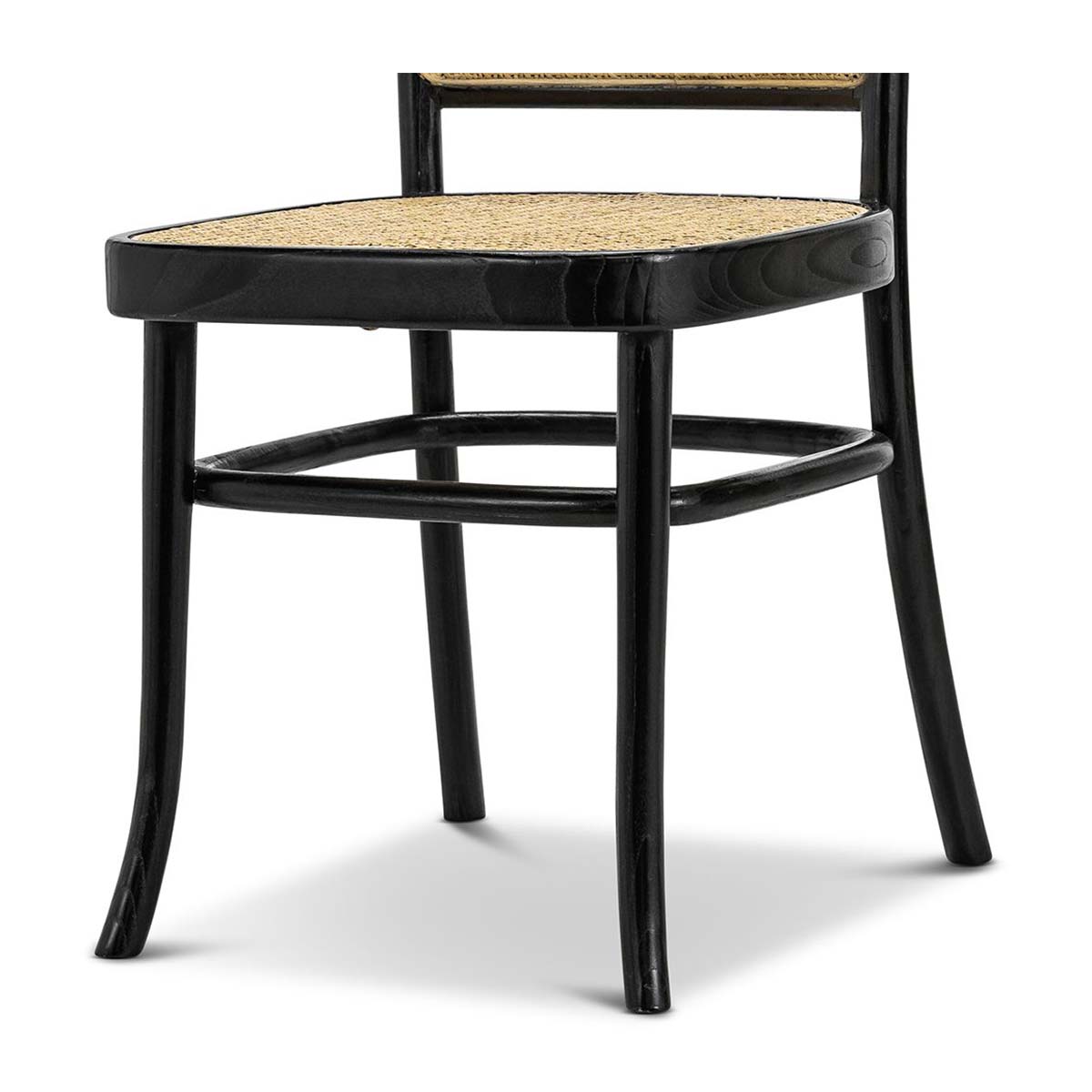 Bentwood Rattan Dining Chair (Set of 2)