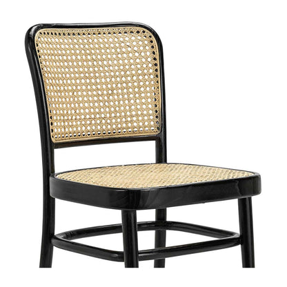 Bentwood Rattan Dining Chair (Set of 2)