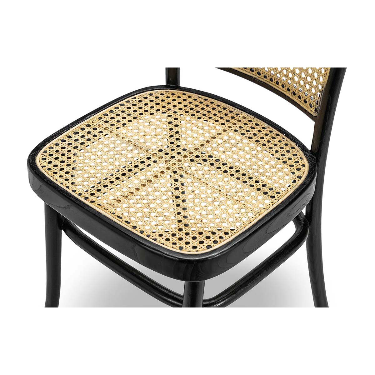 Bentwood Rattan Dining Chair (Set of 2)
