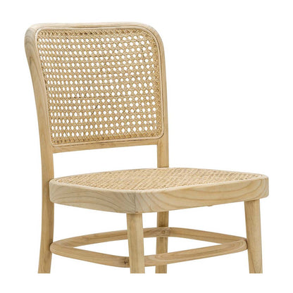 Bentwood Rattan Dining Chair (Set of 2)