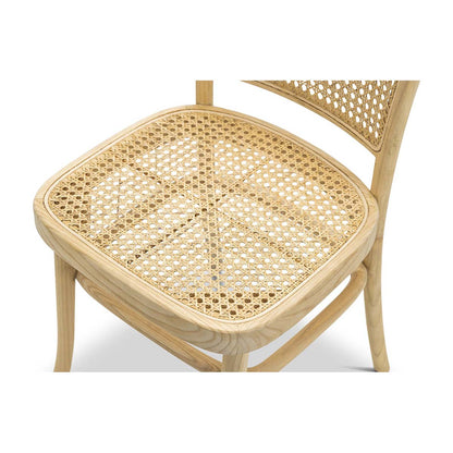 Bentwood Rattan Dining Chair (Set of 2)